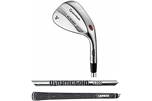 TaylorMade Milled Grind 58 Degree Grind Chrome Wedge with Dynamic Gold S200...