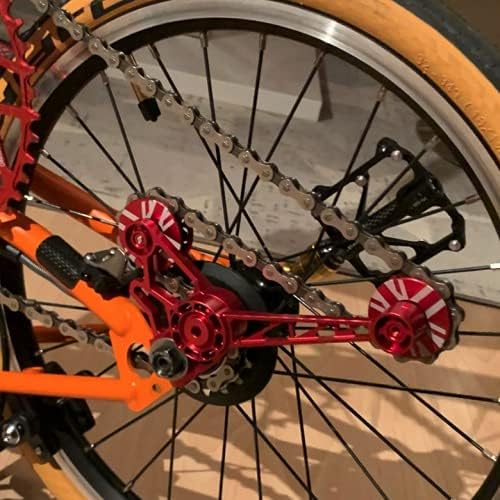 1-3 Speed Chain Tensioner for Brompton Derailleur Rear Pulley Speed Hub RED