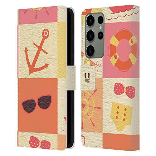 Étui Samsung Galaxy S23 Ultra 5G Orange Été pour vos sorties à la plage