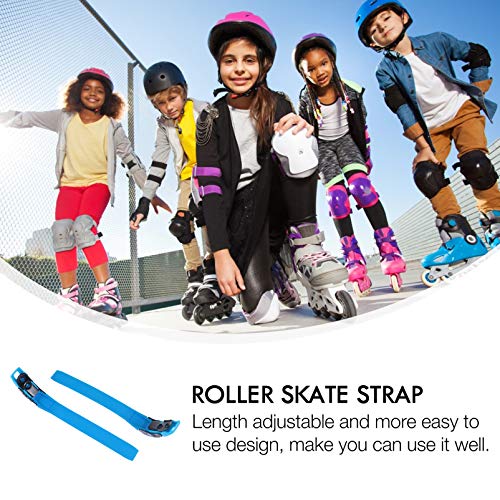 BESPORTBLE 2Pcs Inline Sapatos de Patinação Tiras Fivela Substituições de Energia T Cinto Rolo Inlin