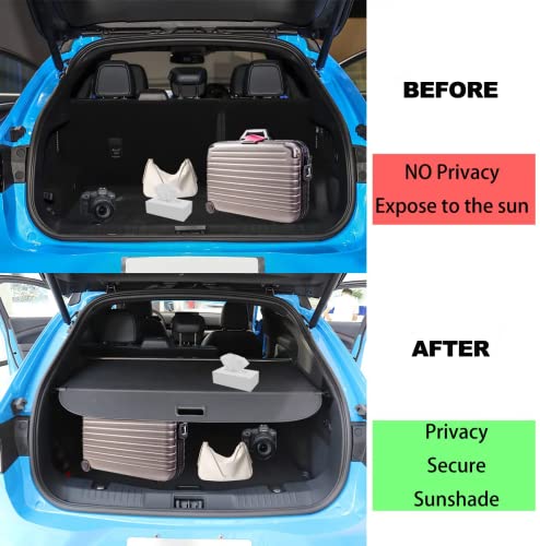 Image of BestEvMod Retractable Trunk Cargo Cover for 2021-2026 Mustang Mach-E