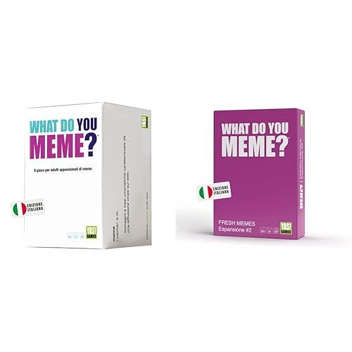 Immagine del prodotto What Do You Meme? – L’UNICO IN ITALIANO 18+ & What Do You Meme Espansione Fresh Meme II - Yas Games