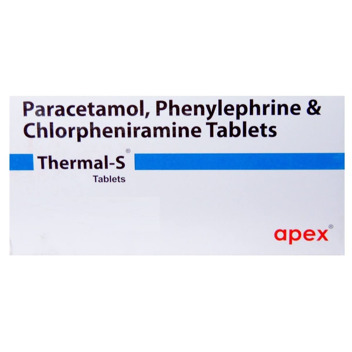 THERMAL-SThermal-S - Strip of 10 Tablets