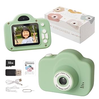 Amazon.co.jp: アンジュスマイル 多機能 キッズカメラ 写真 2000