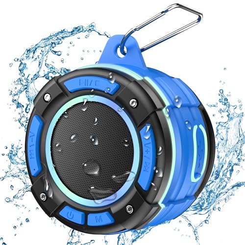 Mini Altoparlante Bluetooth Compatto IP56, Impermeabile con Clip