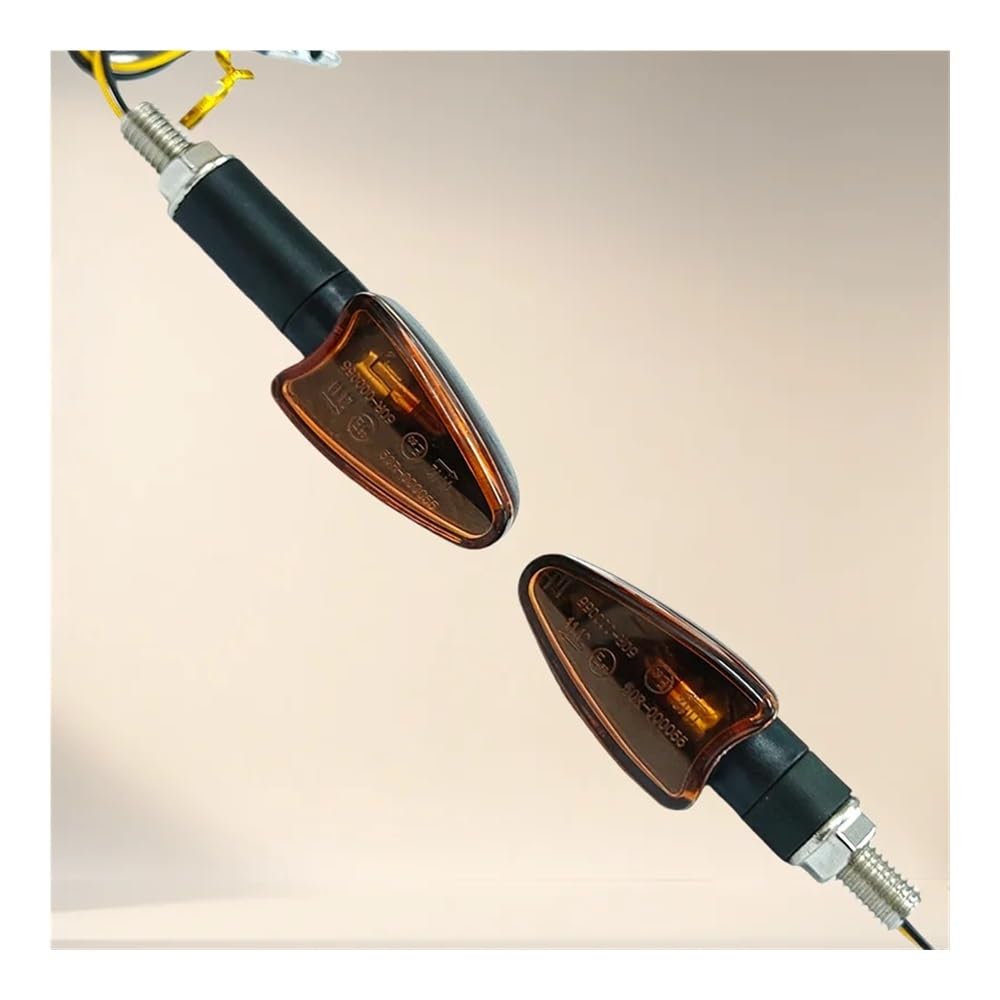 Luces Señal Giro Intermitentes LED Para Motocicleta, Forma | Intermitentes LED Para Motocicleta, Forma Triangular, Universales, Para Todas Las Motocicletas, Luz Indicadora Intermitente