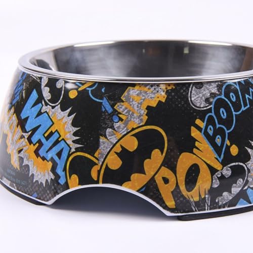 CERDÁ LIFE'S LITTLE MOMENTS - for Fan Pets - Batman Katzen- und Hundenapf, 2800000358, Mehrfarbig, S