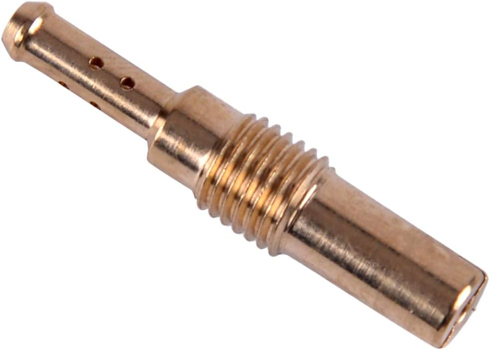 Replacement Part for M.C 10Pcs Carburetor Slow Pilot Jet Kit Gold Copper for PWK OKO 32 35 38 40 42 45 48 50 52 55 Jet