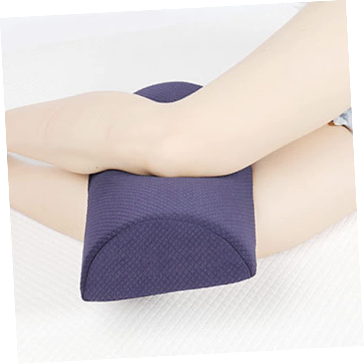 Healeved Memory Schaum Kniekissen Halbrollen Beinpolster Ergonomisches Lordosenstützkissen Mit Abnehmbarem Bezug Für Auto Büro Reisen Und Schlafzimmer