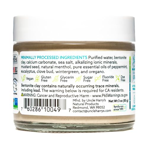 Uncle Harry's Peppermint Remineralizing Toothpaste の商品画像 2