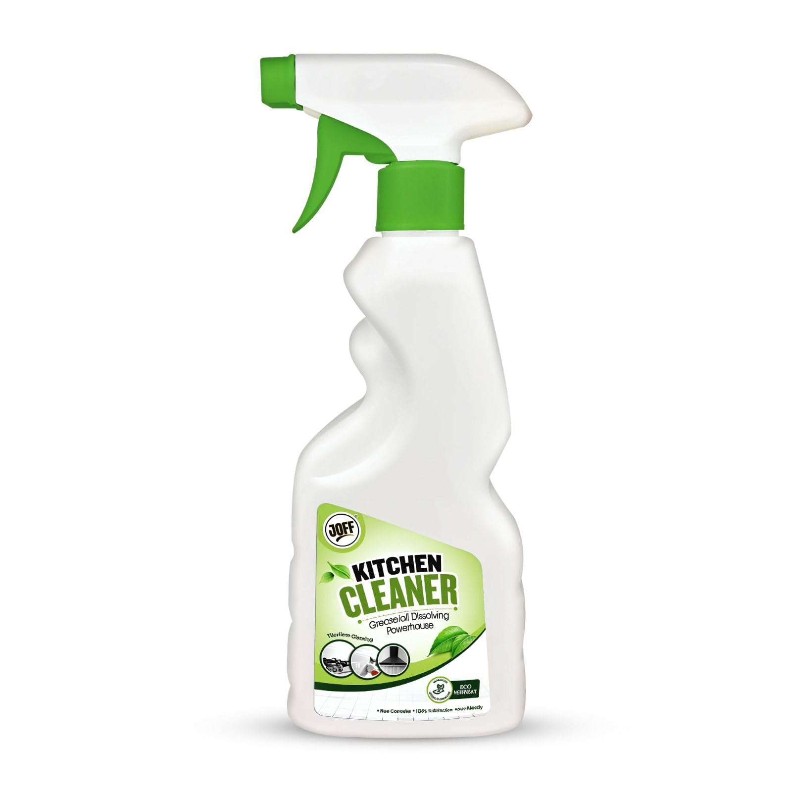 Heavy-Duty Kitchen Cleaner Spray 500ml | 3X Grease-Cutting Power | Removes Tough Oil, Stains & Grime | Natural Degreasing Formula for Stoves, Chimneys, Countertops, Tiles & Appliances