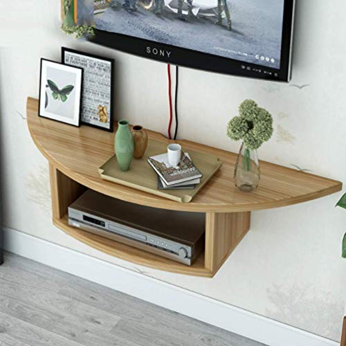 WiFi-Router Set-Top-Box TV-Regal zur Wandmontage Schwimmendes Regal TV-Schrank Wand Hintergrund Speicher Medienkonsole Für DVD- /