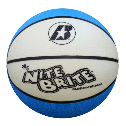 Baden Nite Brite Glow in the Dark Size 6 Rubber Basketball