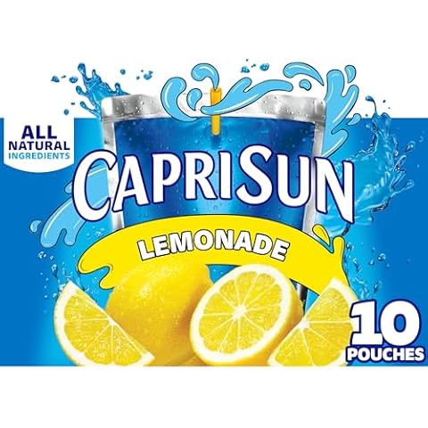Capri Sun Lemonade Drink 10 ct Cover