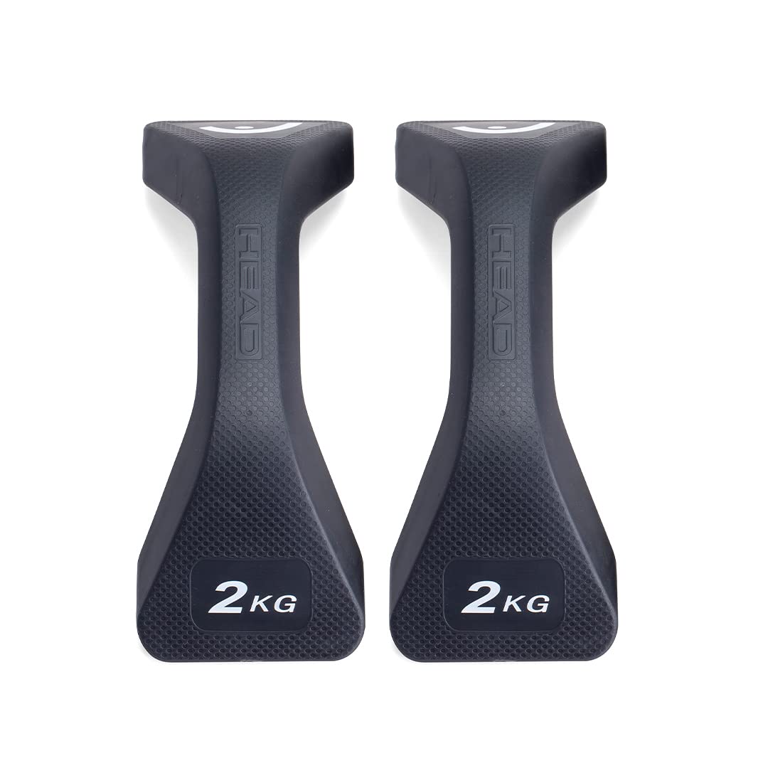 HEAD Iron Push Up Dumbbell Set -2Kg x 2 | 2 in 1 Weight Lifting + Push Up | Dumbbells Set for Home Gym | Home Gym Set | Fitness Dumbbell | Weights for Home Gym Accessories Men & Women | Black (B0BWNF4P8C) Amazon Price History, Amazon Price Tracker