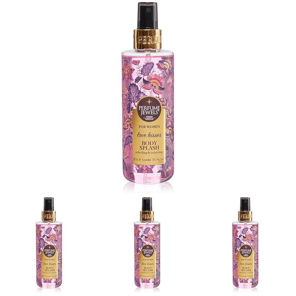 Eyüp Sabri Tuncer Pj Body Splash Love Kisses Kadın (250 ml) (4 paketi)