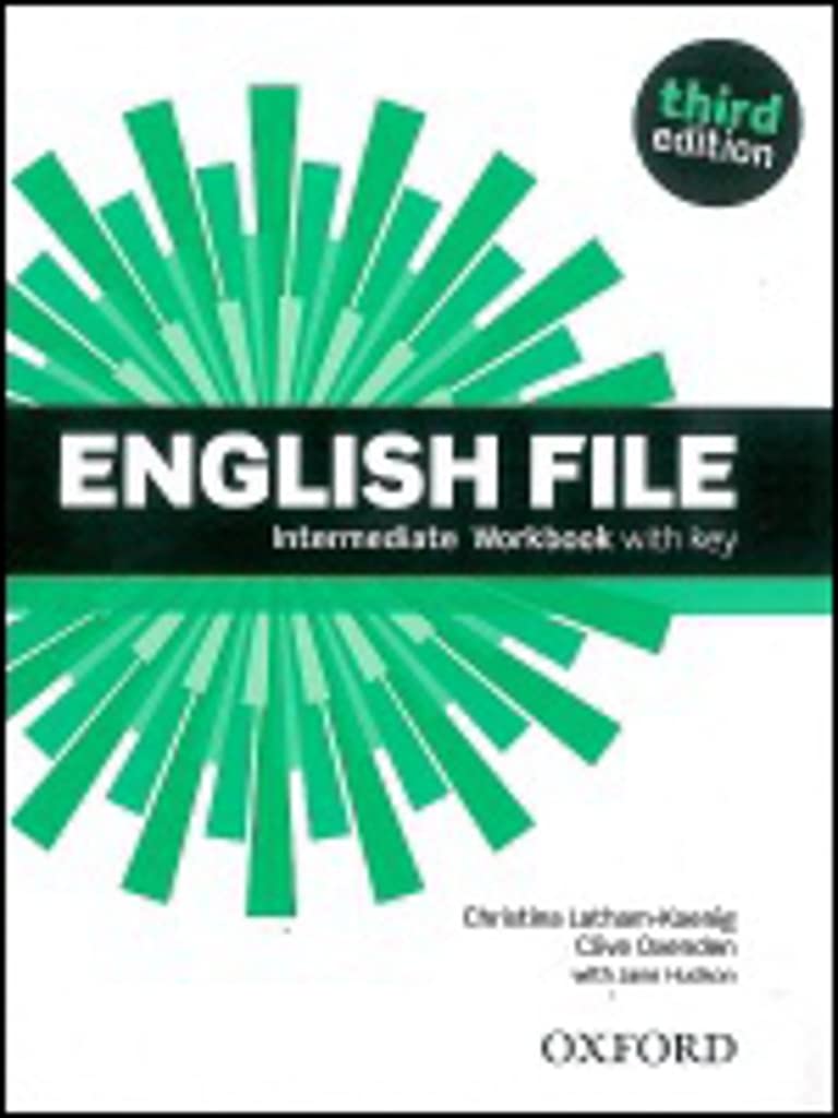 English File third edition: Intermediate: Workbook with key