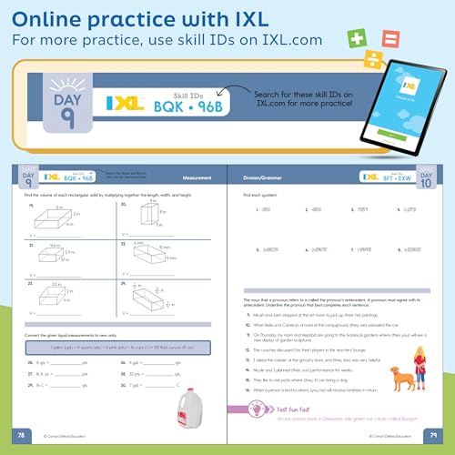 Summer Bridge Activities 5th Grade Workbooks to 6th Grade Workbooks All Subjects, Math, Language Arts, Science, Social Studies, Fitness 6th Grade Workbooks All Subjects With Flash Cards, eBooks & More - Image 6