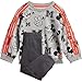 adidas Inf Dy Mm Jog Tuta, Unisex bimbi, Top:Medium Grey Heather/Semi Solar Red/White Bottom:Grey Six S19, 1218M