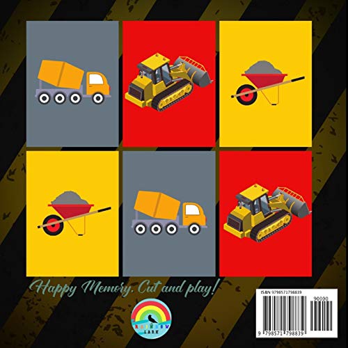 I Spy With My Little Eye CONSTRUCTION SITE Book For Kids Ages 2-5: Excavator, Lifts, Trucks And More Vehicles | A Fun Activity Learning, Picture and Guessing Game For Kids | Toddlers & Preschoolers Books | 2 51sv6aHe0vL