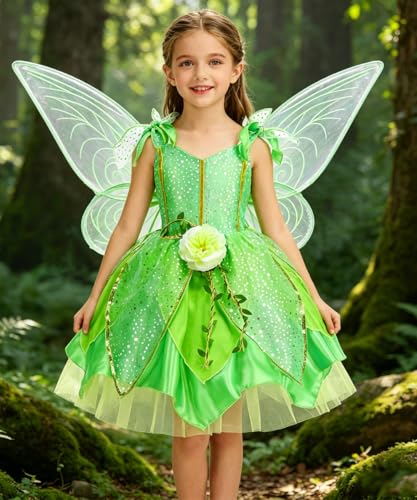 Disfraz Completo Princesa Hada para Niñas 3-10 Años miniatura 3