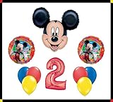 Disney Mickey Mouse Clubhouse 2 Happy Birthday Balloon Set Party Decoration by Anagram