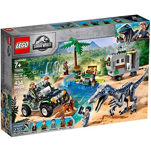 LEGO 75935 - Jurassic World Baryonyx' Kräftemessen: die Schatzsuche, Bauset