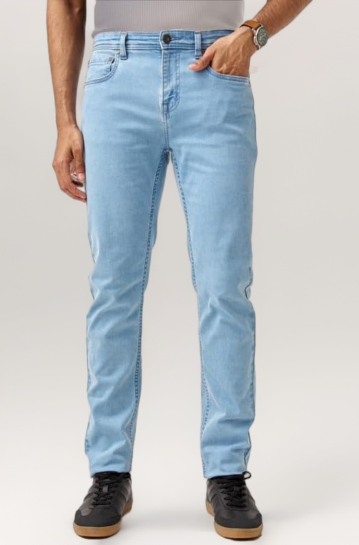 The Pant Project Slim Fit Stretchable Jeans for Men | Mens Denim Cotton Pants | Stylish Ankle Length Jean