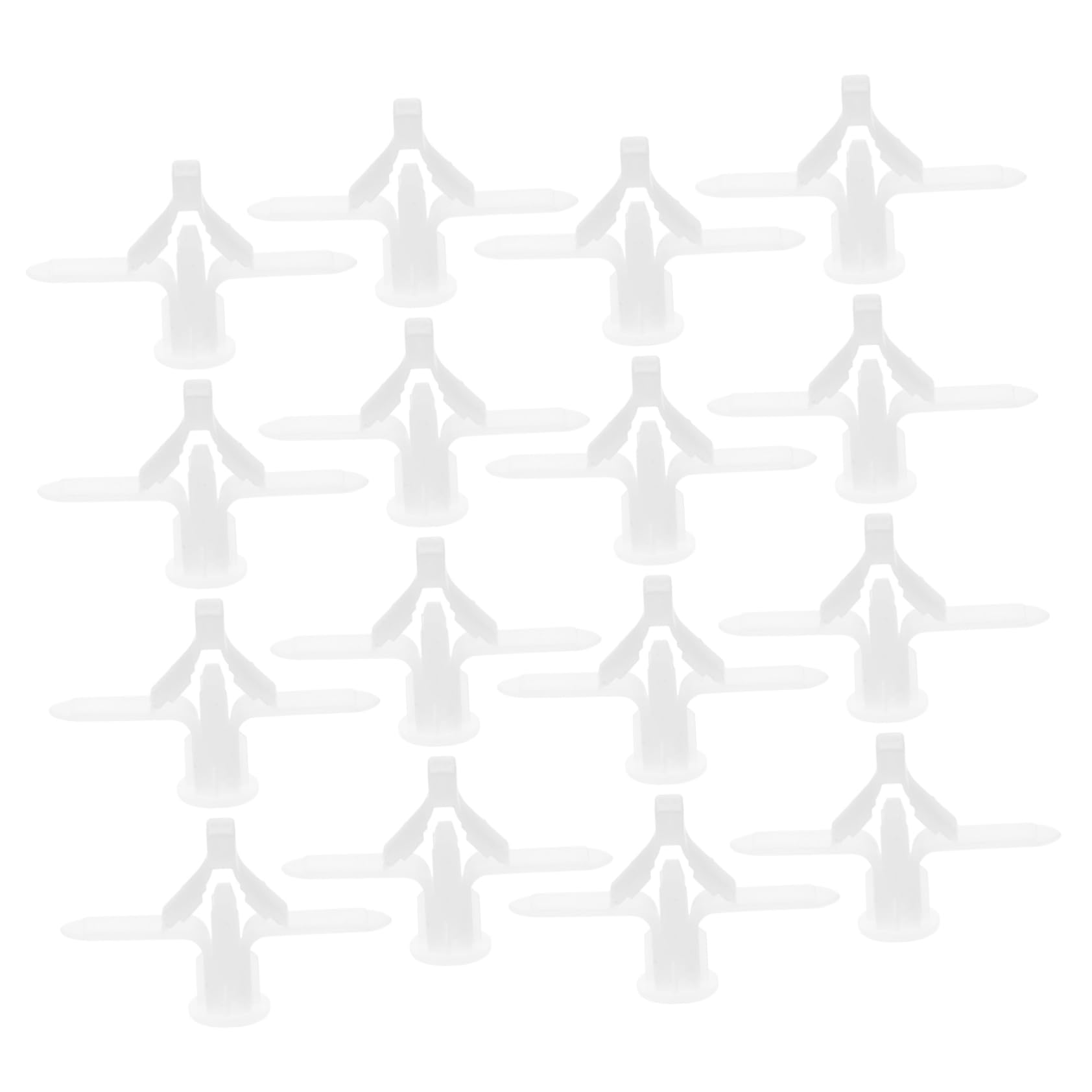 MUCKLILY Drywall Repair 200 Pcs Expansion Plugs Aircraft Anchor Wall Patch for Holes Easy to Use