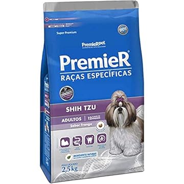Ração Premier Shih Tzu Raças Específicas para Cães Adultos - 2,5kg