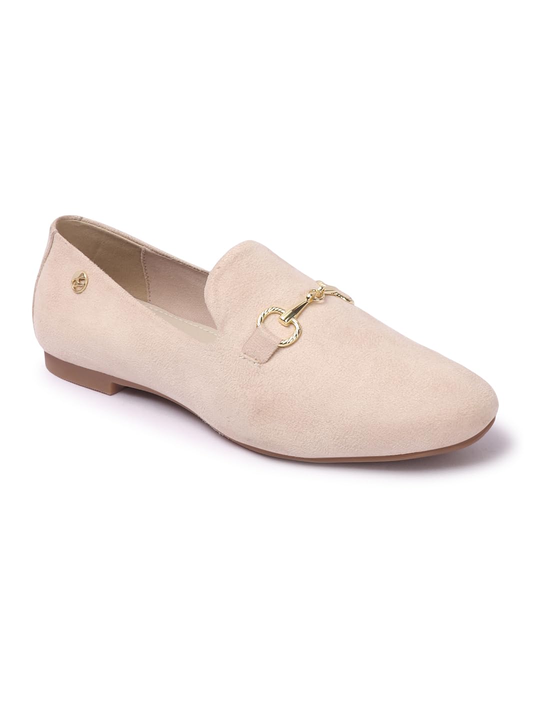 Women Loafer,Beige,UK-7