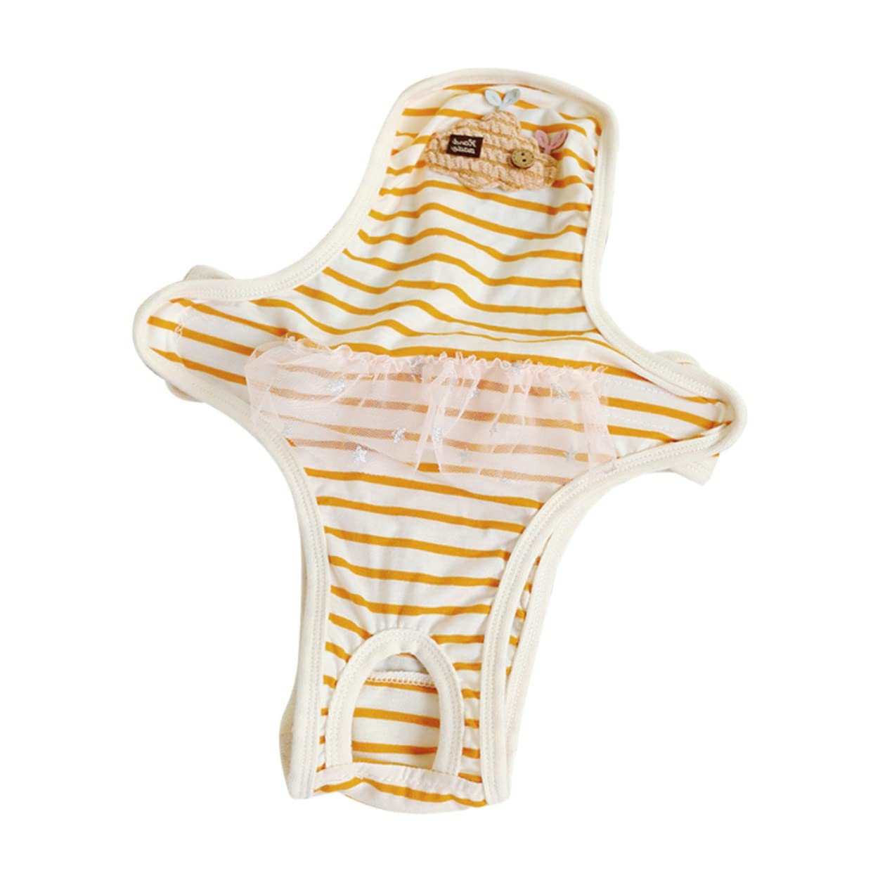 HOLIDYOYO 1Pc Washable Female Dog Diaper Pet Sanitary Pants for Comfort Protection Reusable Dog Physiology Pants for Females for Periods Incontinence