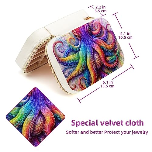Boîte à bijoux Octopus : finis les colliers emmêlés grâce au support zippé - 6