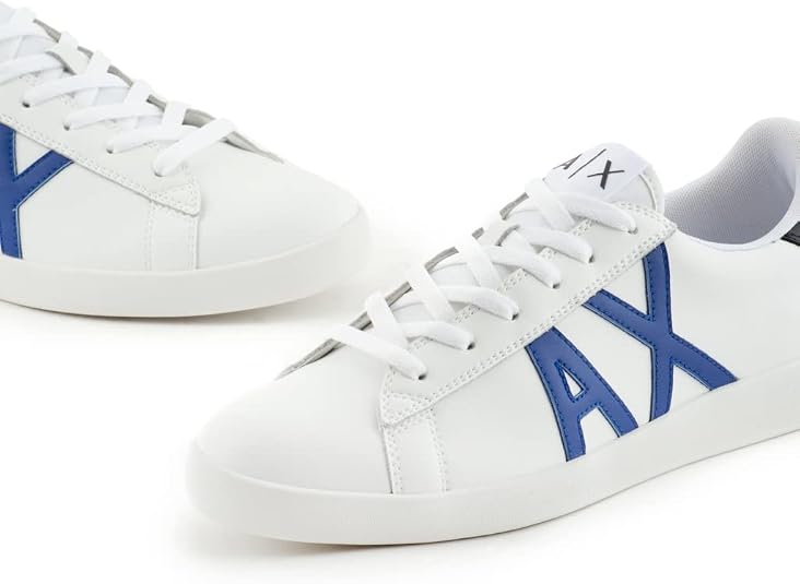 Amazon | A|X Armani Exchange ローライズ レザー レースアップ