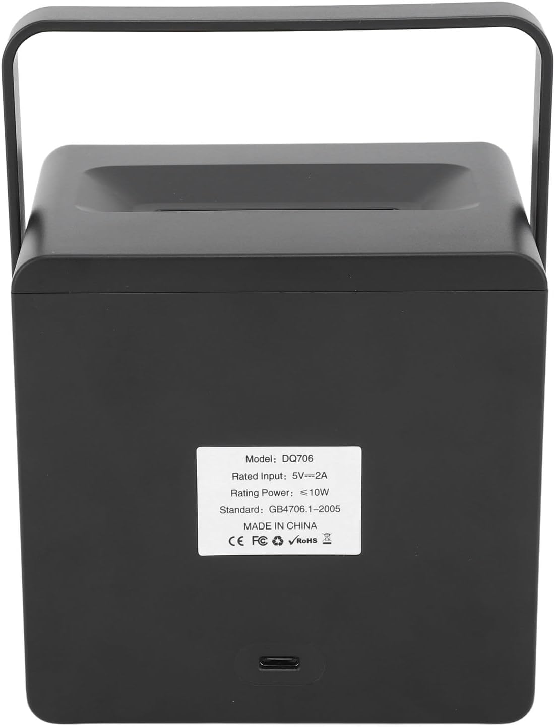 per Uso Domestico Umidificatore a Fiamma, umidificatore Portatile con diffusore di aromi a Rumore Bianco in ABS e Resina for Ufficio