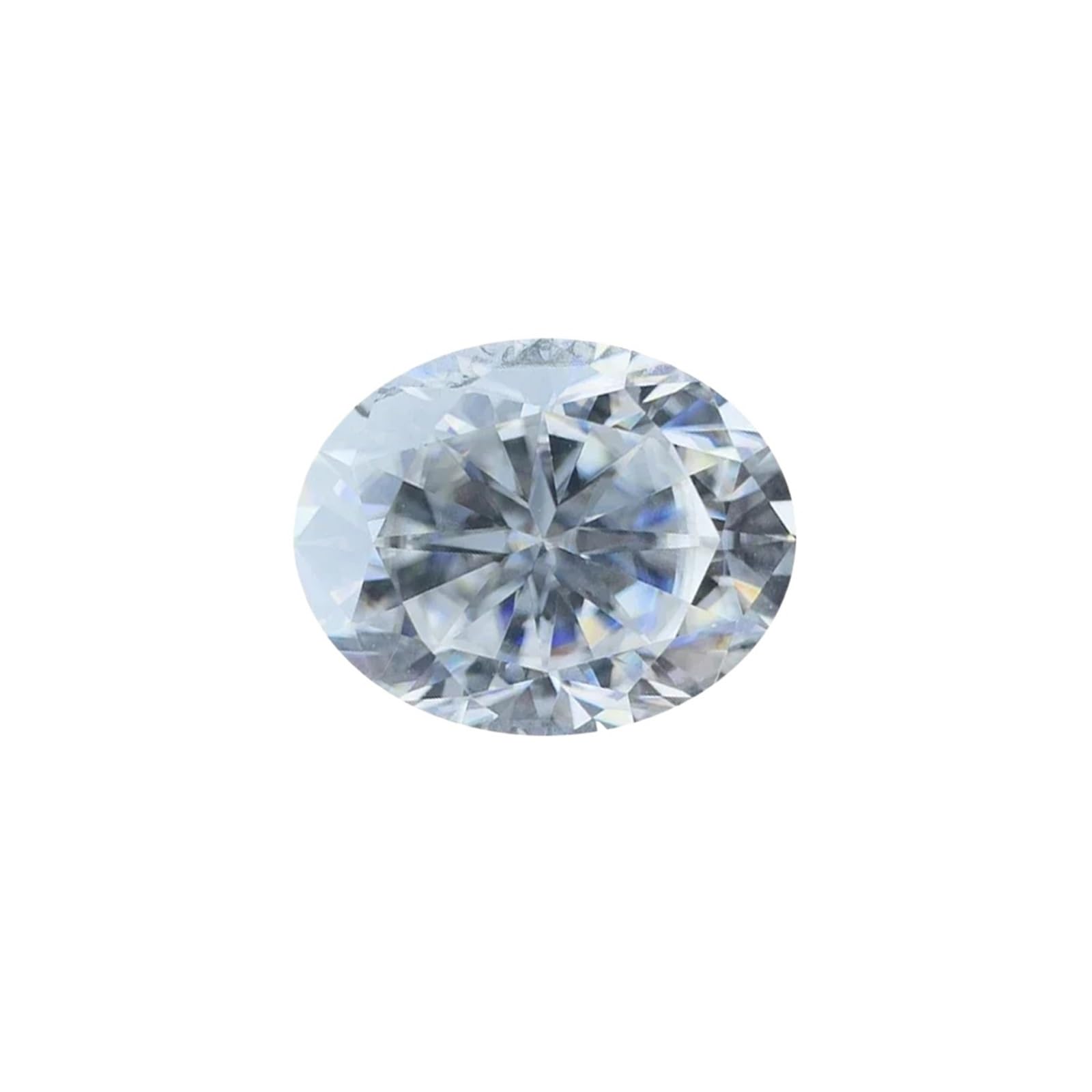 Moissanite de qualité D de 10 carats pour fabriquer des bijoux d'exception