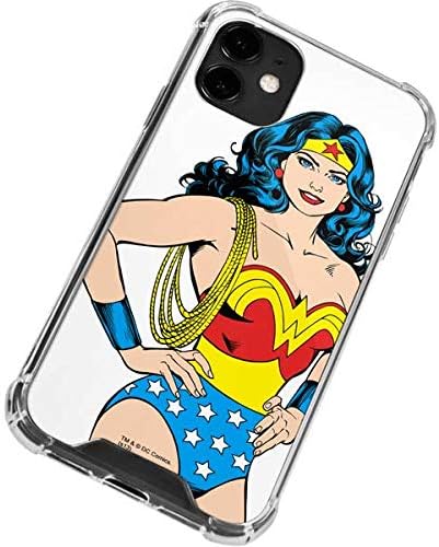 Skinit Clear Phone Case Compatible with iPhone 12 Mini - Officially Licensed DC Comics Wonder Woman Design