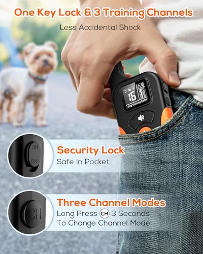 Tallentrol Dog Shock Collar For 2 Dogs (5-120Lbs) 3300Ft Dog Training Collar With Remote thumb #5