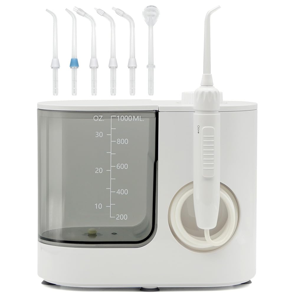 Amazon.co.jp: 歯 ジェットウォッシャー 1000ml 据え置き 口腔洗浄器