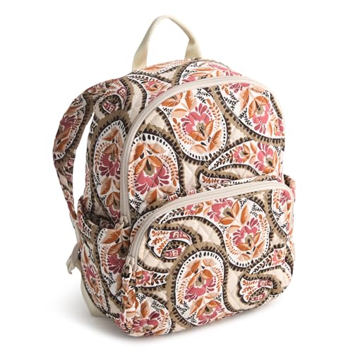 Vera Bradley Womens Premium Cotton Small Banbury Backpack Blooming Paisley One Size