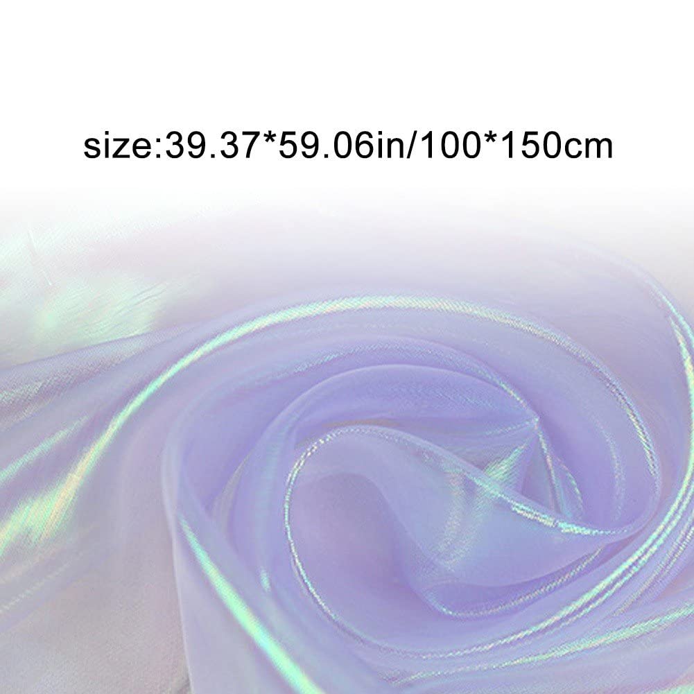 Tessuto In Organza Trasparente Rosso - 1 Metro Di Lunghezza X 111,8 Cm Di Larghezza, Per Abiti Da Sposa, Decorazioni Fai Da Te E Allestimenti Per Eventi