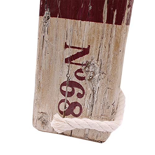 Seagull Statue Figurine Nautical Decoration, Rustic Indoor Outdoor Nautical Beach Theme Room Decor for Living Room Bathroom Home Decor Yard and Garden Statue 15.5Inch - Image 5