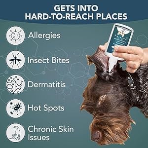 Noveha pet ear drops with 1 hydrocortisone | ear cleaner for dogs  cats for earwax buildup no sting formula calms itch  reduces painful ear infections 60ml 60ml pack of 2   cucciolini doodles