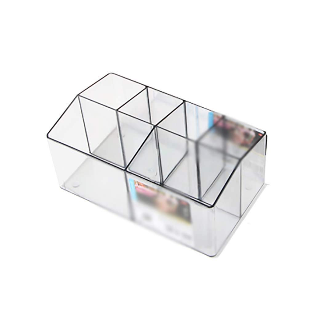 Scatola portaoggetti da scrivania Scatola portaoggetti Trasparente Forniture per Ufficio per la casa Multifunzione Scatola portaoggetti in plastica