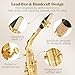 Professional Eb Alto Saxophone Beginner Kit: Complete Student Set with Hard Case, Mouthpiece, Cleaning Kit (Rod/Cloth/Gloves), Ready for Band Class & Practice