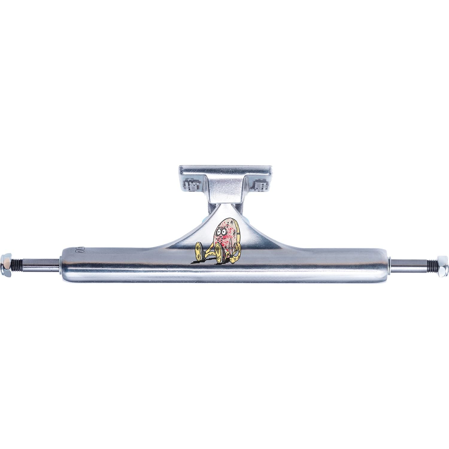 Slappy Truck Company ST1 Inverted Heroin Curb Killer Polished Skateboard Trucks - 7.3