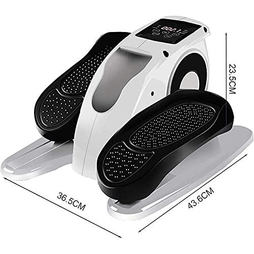 Elliptische pedaaltrainer onder het bureau, elektrische hometrainer, mini-fietstrainer Stationaire oefening beenventer, draagbare fitnessfiets voor arm-/beenoefening (B) (B) - Afbeelding 8