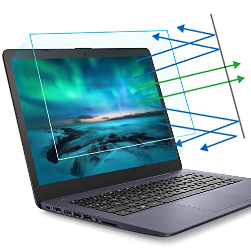 15.6 Inch Laptop Screen Protector, Anti Blue Light & Anti-Glare Eye Protection Film, F FORITO Blue Light Blocking and Anti-Scratch Screen Filter for...