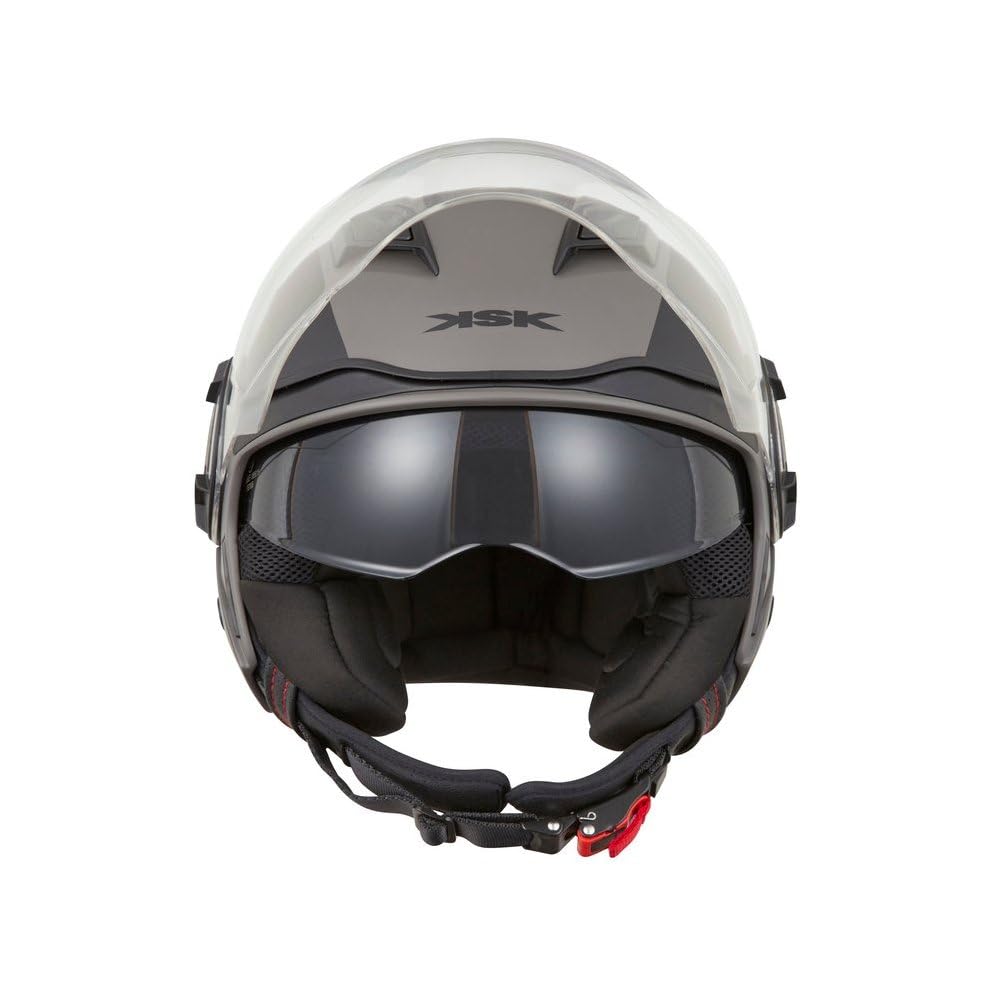 KSK Casque Jet DS 33 BLACK Bleu