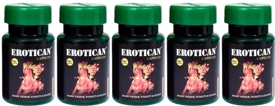 SUNOVA Erotican 60 capsules, 600 mg x Pack of 5 (B0CM5WMNSB) Amazon Price History, Amazon Price Tracker